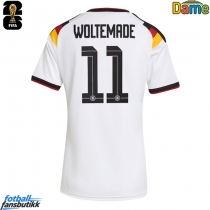 Tyskland Nick Woltemade #11 Hjemmedrakt Dame VM 2026 Kortermet